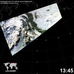 Level 1B Image at: 1345 UTC