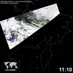 Level 1B Image at: 1110 UTC