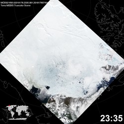 Level 1B Image at: 2335 UTC