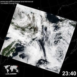 Level 1B Image at: 2340 UTC