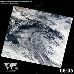 Level 1B Image at: 0805 UTC