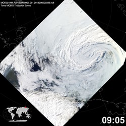 Level 1B Image at: 0905 UTC