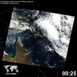 Level 1B Image at: 0025 UTC