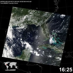 Level 1B Image at: 1625 UTC