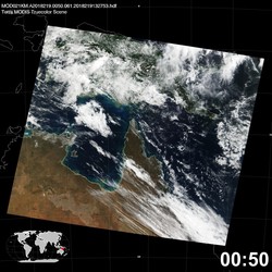 Level 1B Image at: 0050 UTC