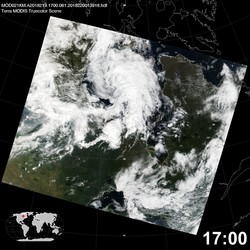 Level 1B Image at: 1700 UTC