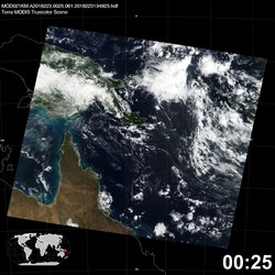 Level 1B Image at: 0025 UTC