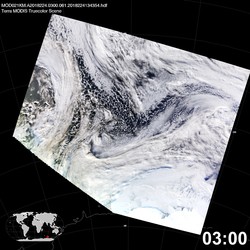 Level 1B Image at: 0300 UTC