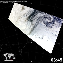 Level 1B Image at: 0345 UTC