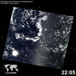 Level 1B Image at: 2205 UTC