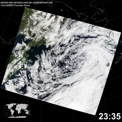 Level 1B Image at: 2335 UTC