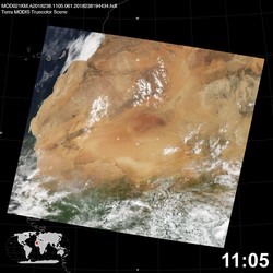 Level 1B Image at: 1105 UTC