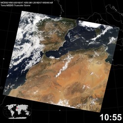 Level 1B Image at: 1055 UTC