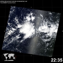 Level 1B Image at: 2235 UTC