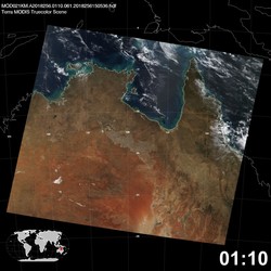 Level 1B Image at: 0110 UTC