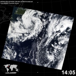 Level 1B Image at: 1405 UTC