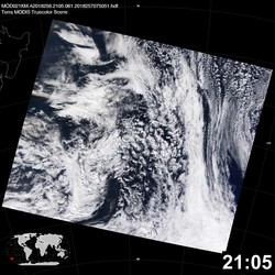 Level 1B Image at: 2105 UTC