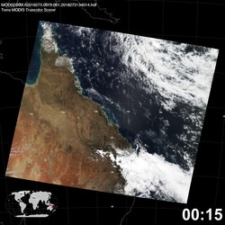 Level 1B Image at: 0015 UTC