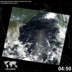 Level 1B Image at: 0450 UTC