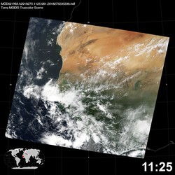 Level 1B Image at: 1125 UTC