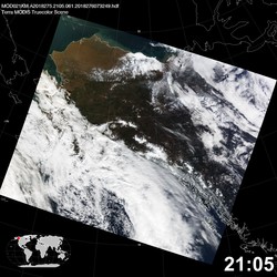 Level 1B Image at: 2105 UTC