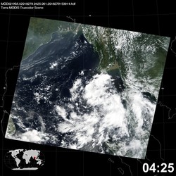 Level 1B Image at: 0425 UTC