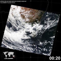 Level 1B Image at: 0020 UTC