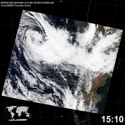 Level 1B Image at: 1510 UTC