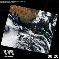 Level 1B Image at: 0020 UTC