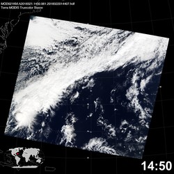 Level 1B Image at: 1450 UTC