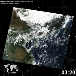 Level 1B Image at: 0320 UTC