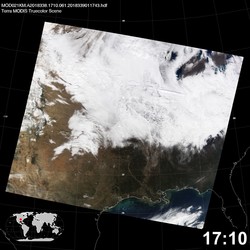 Level 1B Image at: 1710 UTC