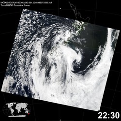 Level 1B Image at: 2230 UTC