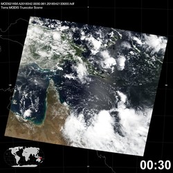 Level 1B Image at: 0030 UTC