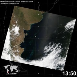 Level 1B Image at: 1350 UTC