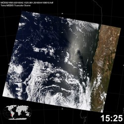 Level 1B Image at: 1525 UTC