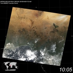 Level 1B Image at: 1005 UTC