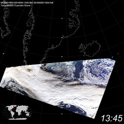 Level 1B Image at: 1345 UTC