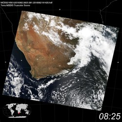 Level 1B Image at: 0825 UTC