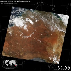 Level 1B Image at: 0135 UTC