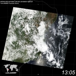 Level 1B Image at: 1305 UTC