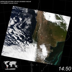 Level 1B Image at: 1450 UTC