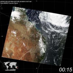 Level 1B Image at: 0015 UTC