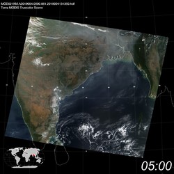 Level 1B Image at: 0500 UTC