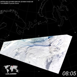 Level 1B Image at: 0805 UTC