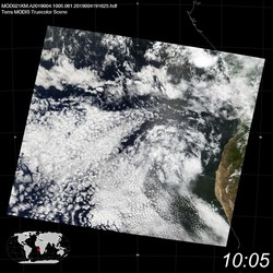 Level 1B Image at: 1005 UTC