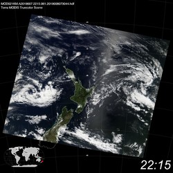 Level 1B Image at: 2215 UTC