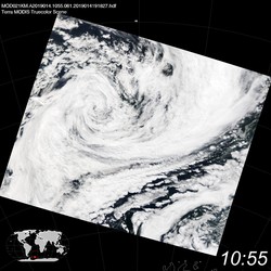 Level 1B Image at: 1055 UTC