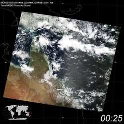 Level 1B Image at: 0025 UTC