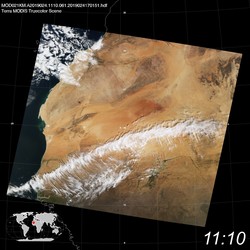 Level 1B Image at: 1110 UTC